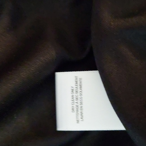 NWOT Donna Ricco black and silver floral brocade midi dress, size 16 - Picture 11 of 12